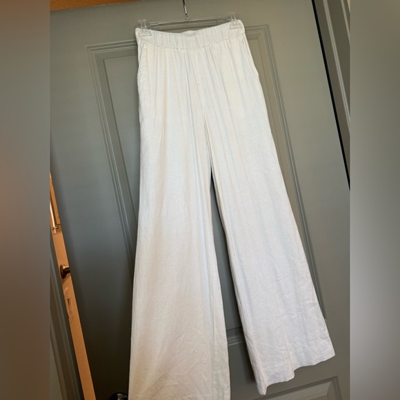 Abercrombie & Fitch Linen-Blend Pull-On Pant - Picture 1 of 3